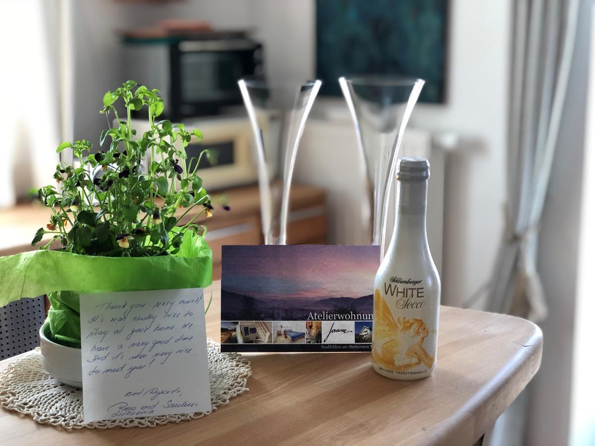 Atelierwohnung Jirana Saalfelden Exteriör bild